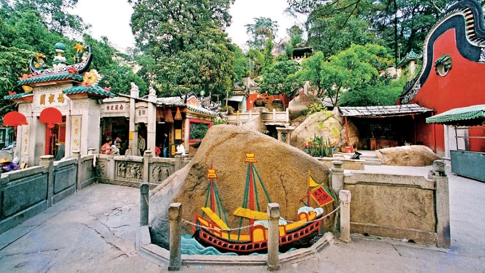 妈阁庙全景及周边环境